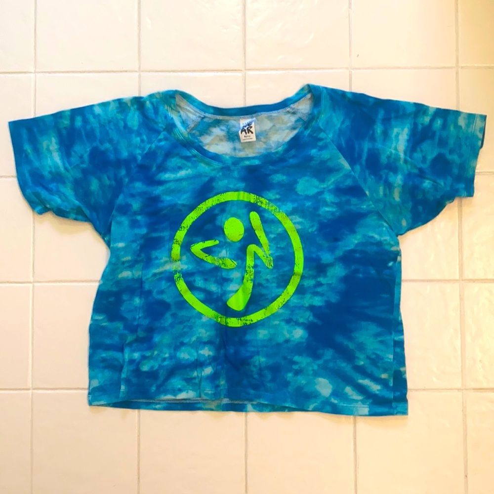 Zumba Tie Dye Crop Top
